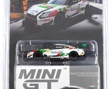 Resim Mini GT 1/64 Nissan GT-R NISMO GT3 KCMG 2018 FIA GT World Cup Macau - Blister Paket MGT00593-BL 