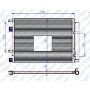 Resim Klima Radyatoru Kondenser Hyundai Accent Blue 1.6 2010- 504615226 
