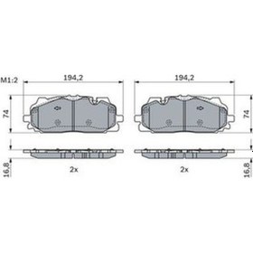 Resim Audi A6 50tdı 3.0 Quattro 2018-2024 Bosch Ön Balata 