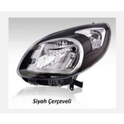 Resim AYFAR FAR SOL KANGOO 2013> SIYAH CERCEVELI MOTORLU 2751168 260607949R 20-14906-25-2 20-14906-35-2 