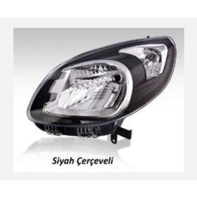 Resim AYFAR FAR SOL KANGOO 2013> SIYAH CERCEVELI MOTORLU 2751168 260607949R 20-14906-25-2 20-14906-35-2 