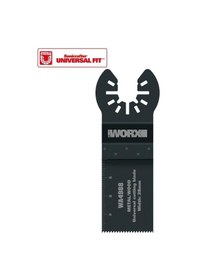 Resim Worx Wa4988 Çok Amaçlı Raspalama Makinası İçin 28x40mm Metal, Ahşap, Fiberglas, Pvc Universal Kesme Bıçağı Fr Wa4988 