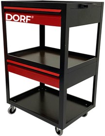 Resim dorf Iki Çekmeceli Parça Taşıma Takım Arabası 