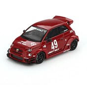 Resim NW NessiWorld Mini GT 1/64 LB-WORKS x Abas Works ABARTH 595 Red - Blister Paket 