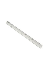 Resim Hatas Mikyas Cetvel Plastik 1/20-25-50-75-100-125 0270 