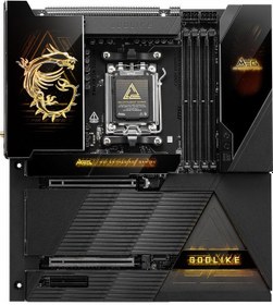 Resim Msı Meg X870e Godlike Wifi Ddr5 9000mhz Oc M.2 Usb-c Pcıe 5.0 Am5 Eatx Anakart 