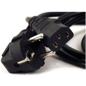 Resim Bilgisayar Kasa 220 Volt Elektrik Güç Kablosu 