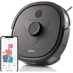 Resim Arzum Ar4304 Robotek X4 Lds Akıllı Robot Süpürge - Siyah 