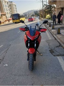 Resim MOTOCAM Yamaha Tracer 700 Ön Cam 2021-2024 Model 59cm Şeffaf Renkli 4mm Uzun 