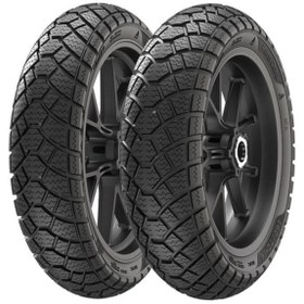 Resim Anlas 90/90-18 M/C 57P M+S 2.75-18 M/C 42P M+S Tubeless Lastik Takımı Winter Grip 2 Sc-500 