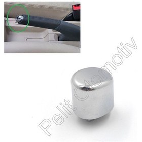 Resim Golf 5-6 (2004-2012) El Fren Kolu Dügmesi 1K0711303 Krom 563821123 