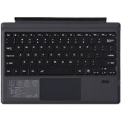 Resim Bt Kablosuz Klavye 12.2 İnç İnce Klavye Yazılım Surface Pro3/4/5/6 2017 İçin 