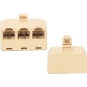 Resim S-Link Sl-64Mf3 6P4c M To 6P4c F*3 Adaptör 