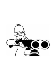 Resim Opencart Homer Simpson Kalıbı Sadece Plastik Aparattır 