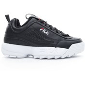 Resim FILA Disruptor Sentetik Deri Kadın Siyah Spor Ayakkabı 