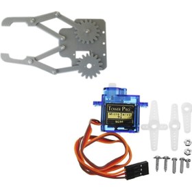 Resim Arduino Emes Robotik Grıpper Kıskaç Seti 1 Dof 