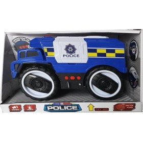 Resim Ctoy Oyuncak ışıklı ve Sesli Polis Kamyonu 