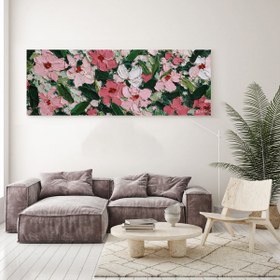 Resim Pembe Çiçekler - 200x70 