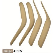 Resim Dashanshop Bej 4 Parça Bmw X1 E84 İç Kapı Kol Kavrama Paneli Kapağı 2010-2016 