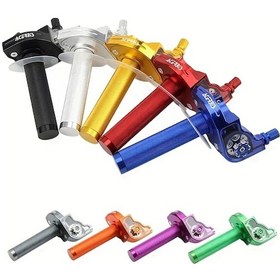 Resim Hightower 22mm Evrensel Cnc Alüminyum Gaz Kumanda Kolçuğu - Turuncu, Dayanıklı Motor Aksesuarları 