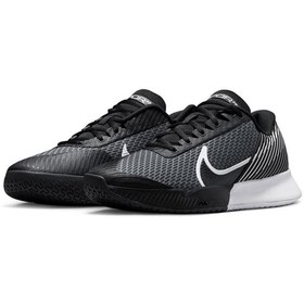 Resim DR6191 Court Air Zoom Vapor Pro 2 Siyah Kadın Tenis Ayakkabısı 
