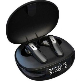 Resim Fortunelane Siyah Uzun Kullanım Süresi Bt5.3 Kulaklıklar - 300mah Şarj Kutusu İle 4-5 Saat Çalma Süresi 