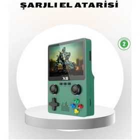 Resim Ceylan Adam Taşınabilir Oyun Konsolu 3.5 İnç Ips Ekran Yaylı Çift Lr Tuşlu 