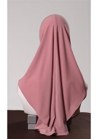 Resim Hürrem Bone Pembe Pratik Hazır Geçmeli Genç Tesettür Bone Sandy Kumaş Düz Hijab 2312 04 Pembe 