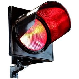 Resim 200 Mm Power Ledli Tekli Sinyal Verici, Trafik Lambası-573 - 24 Vdc 