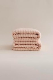 Resim Ivory Somon Bordürlü Mikro Fiber%100 Pamuk 2'li Banyo Havlusu Seti 50x90-70x140 1103A 