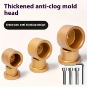 Resim 3'lü PPR Boru Kaynak Alet Seti, 20/25/32mm, Tıkanma Önleyici Somun Füzyon Kaynak Başlığı, Profesyonel Su Borusu Kaynak Ekipmanı, Sıcak ve Soğuk Su Tesisatı için Uygun 