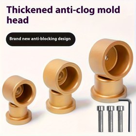 Resim 3'lü PPR Boru Kaynak Alet Seti, 20/25/32mm, Tıkanma Önleyici Somun Füzyon Kaynak Başlığı, Profesyonel Su Borusu Kaynak Ekipmanı, Sıcak ve Soğuk Su Tesisatı için Uygun 