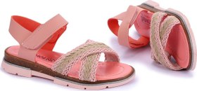 Resim Kiko Kids Ortopedik Kız Çocuk Sandalet Şb 2843-47 Pudra 