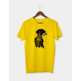 Resim Karya Butik Anime Cowboy Bebop 2 Baskılı Sarı Yetişkin Tshirt T-Shirt Tişört 