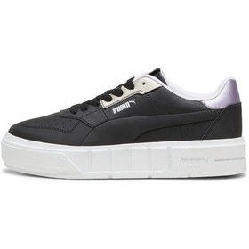 Resim Puma Cali Court Glow-up Kadın Spor Ayakkabı 398829 02 Siyah 