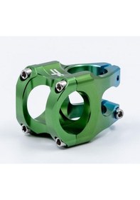 Resim Raptor As-07 Alümınyum Gidon Boğazı 31,8 Mm Bisiklet Gidon Boğazı Mavi Yeşil Renk Yeşil Mavi 