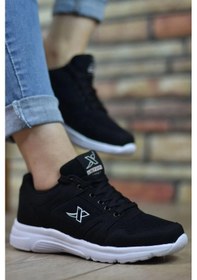 Resim X-step 020-m Siyah Unisex Günlük Yürüyüş Koşu Sneaker Spor Ayakkabı Siyah 