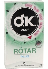Resim Okey Rötar Plus Prezervatif 10' lu 