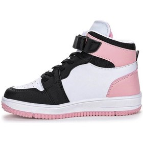 Resim Cool Haykat Uzun Basketbol Çocuk Spor Ayakkabı Siyah - Pudra 