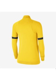 Resim Nike W Academy 21 Knit Track Cv2677-719 Sarı Jacket Kadın Antrenman Eşofman Üstü 001 