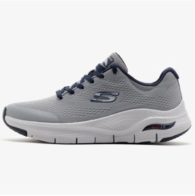Resim Skechers Air Cooled Arch Fith Gray Sneaker Gri Günlük Spor Ayakkabı Gri 