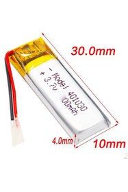 Resim Sertec 10X30MM LİPO PİL 150 MAH 30X10MM LİPO PİL 401030 LİPO PİL 4MM KALINLIK 3X1CM POLİMER PİL 1X3CM LİPO 