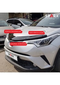 Resim Toyota C-hr 2016- Yılı Ve Sonrası Uyumlu Kaput Rüzgarlığı 4mm Siyah 