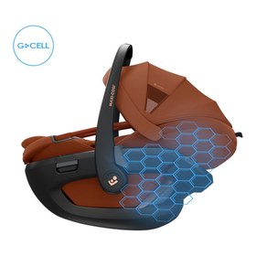 Resim Maxi-Cosi Coral SlidePro Tam Yatabilen Modüler 0-13 Kg Ana Kucağı ve Oto Koltuğu Copper Terra 