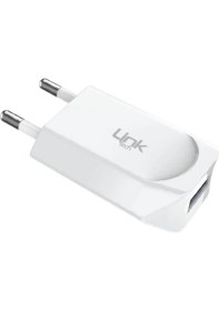 Resim Linktech I665 Flat Mini Design Lightning Şarj Aleti 1.2A 5V Beyaz 