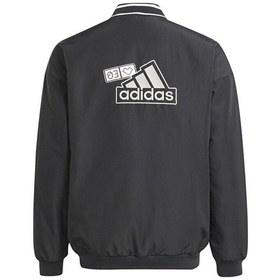 Resim Adidas J Bluv Wv Jkt Çocuk Günlük Ceket In1915 Siyah In1915 Siyah 