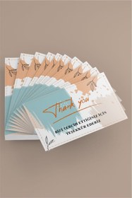 Resim Teşekkür Kartı (Thank You) - 1000 Adet 