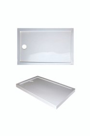 Resim Sanica Salerno Dikdörtgen 160*90 Monoflat Duş Teknesi 