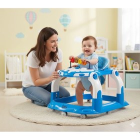 Resim Kornalı Oyuncaklı Mama Tablalı Zıp Zıp Hoppala Yürüteç & Örümcek & İlk Adım 