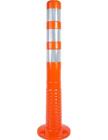 Resim İleri Trafik Delinatör 75 x 8 CM Tpu, Esnek Duba Eko - Turuncu-3303 